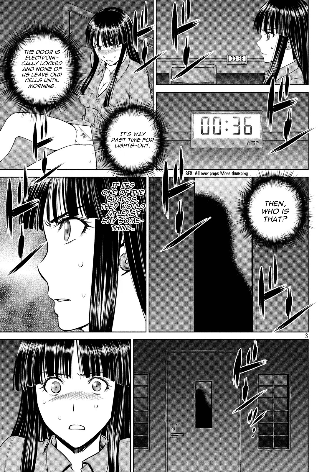 Satanofani Chapter 5 page 3 - Chapter 5: Haguro Prison at Night