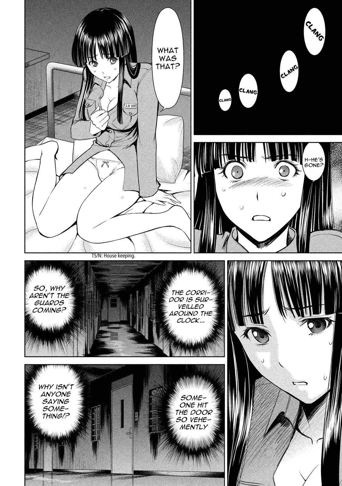 Satanofani Chapter 5 page 4 - Chapter 5: Haguro Prison at Night