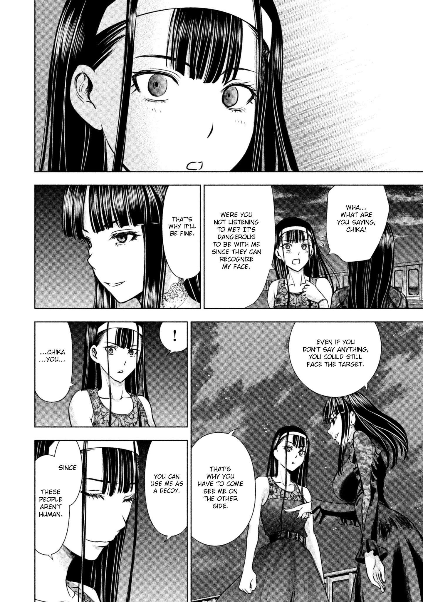 Satanofani Chapter 58 page 14 - Chapter 58: Tendougumi
