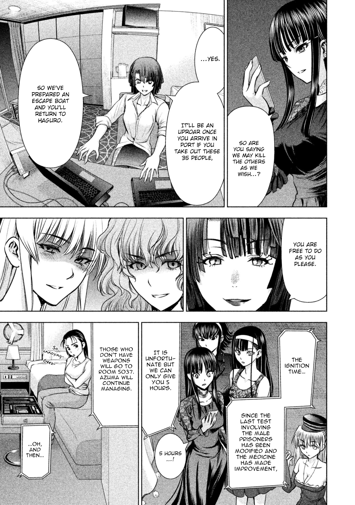 Satanofani Chapter 58 page 9 - Chapter 58: Tendougumi