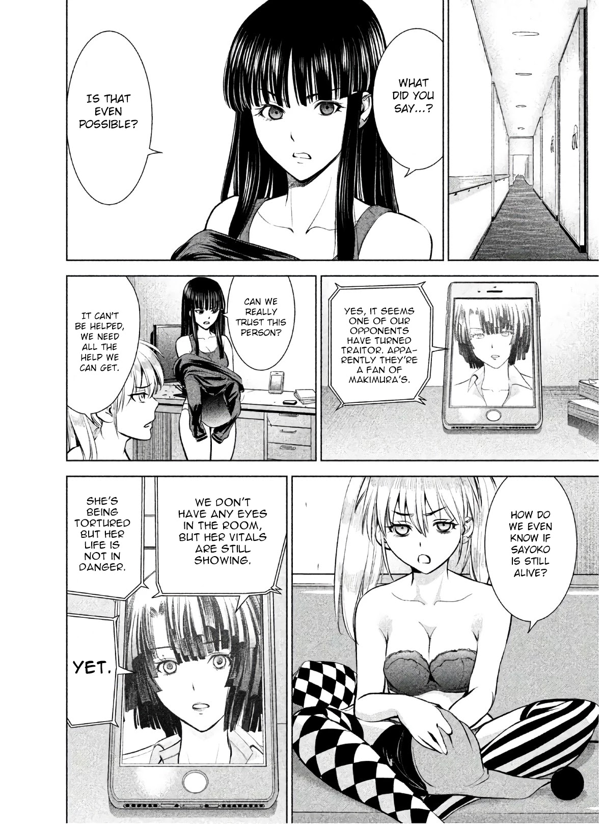 Satanofani Chapter 69 page 17 - Chapter 69: Hold On, Sayoko