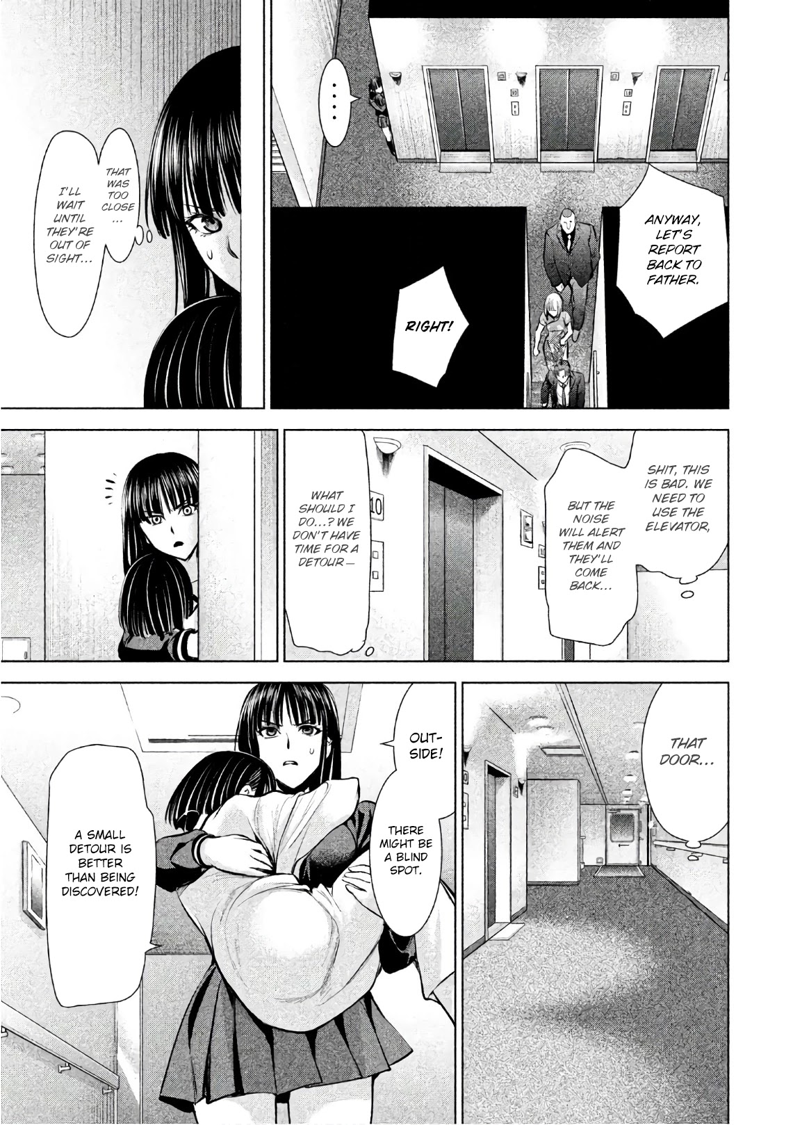 Satanofani Chapter 75 page 12 - Chapter 75: Escape