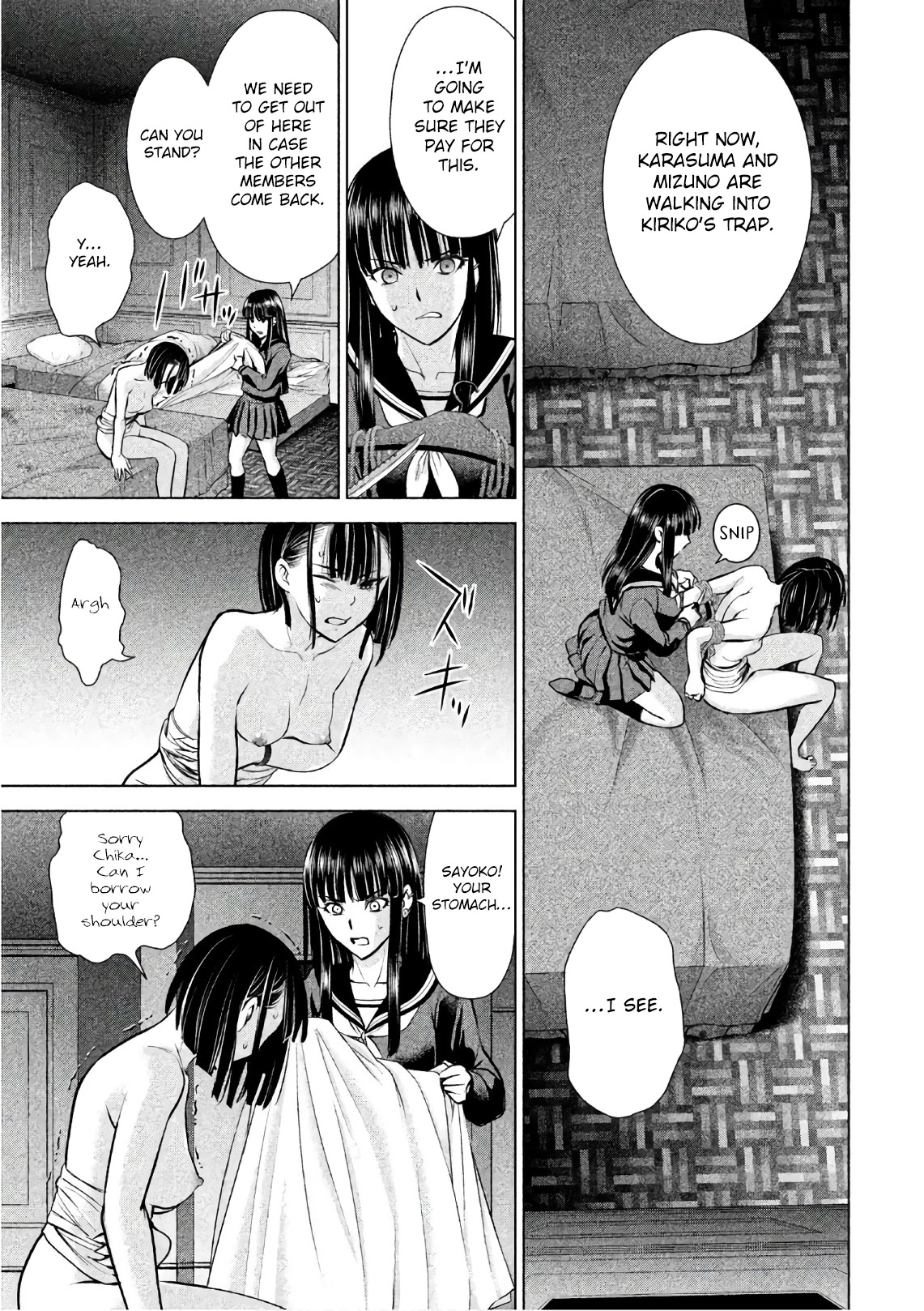 Satanofani Chapter 75 page 8 - Chapter 75: Escape