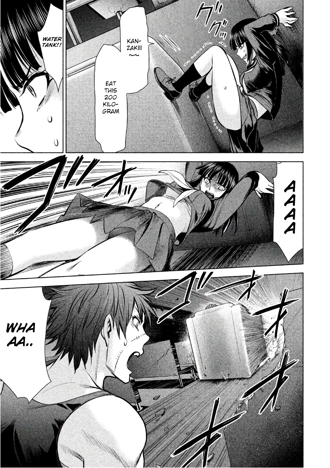 Satanofani Chapter 77 page 16 - Chapter 77: Wrestler Kanzaki