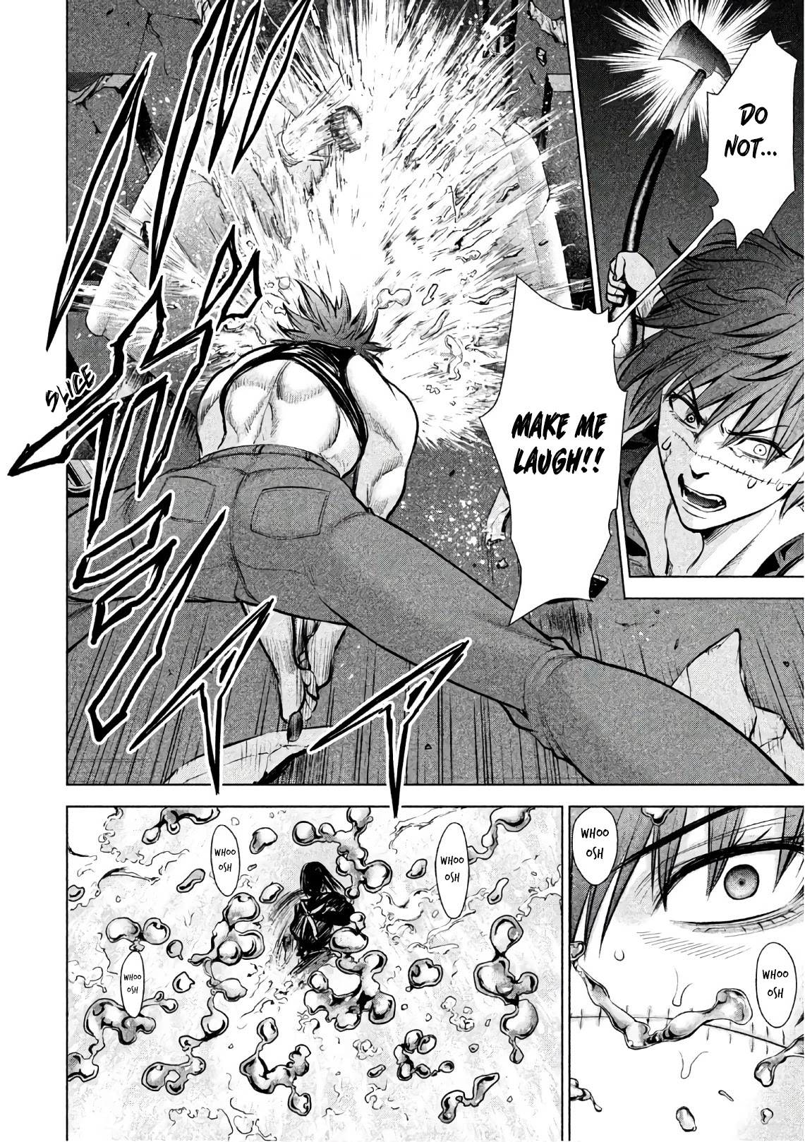 Satanofani Chapter 77 page 17 - Chapter 77: Wrestler Kanzaki