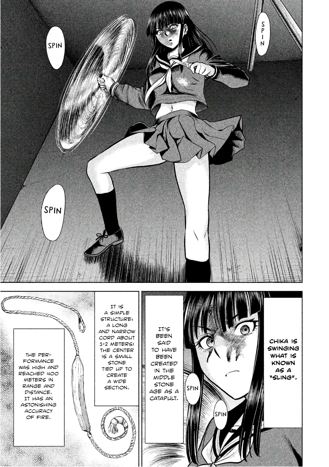 Satanofani Chapter 77 page 18 - Chapter 77: Wrestler Kanzaki