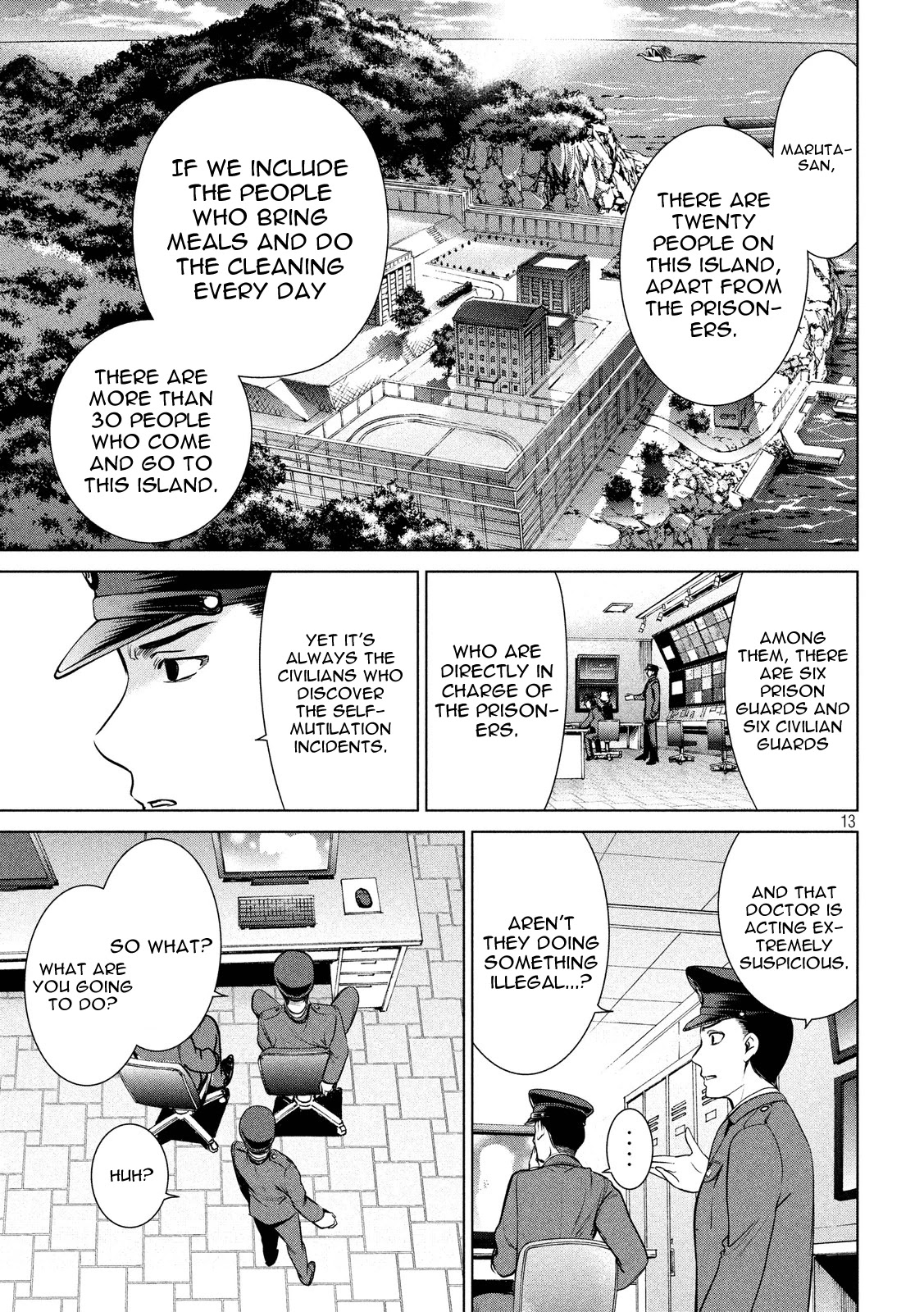 Satanofani Chapter 8 page 13 - Chapter 8: The Truth Behind Haguro