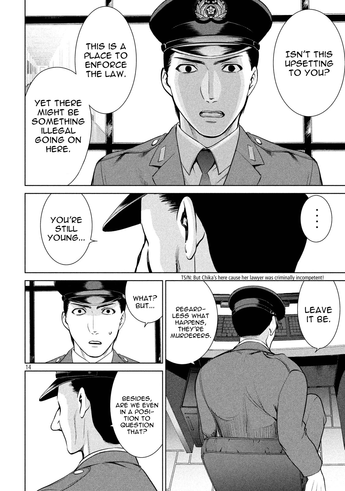 Satanofani Chapter 8 page 14 - Chapter 8: The Truth Behind Haguro