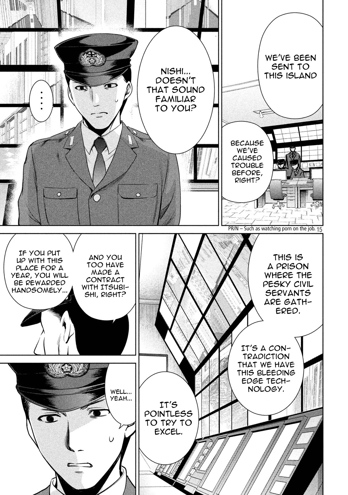 Satanofani Chapter 8 page 15 - Chapter 8: The Truth Behind Haguro
