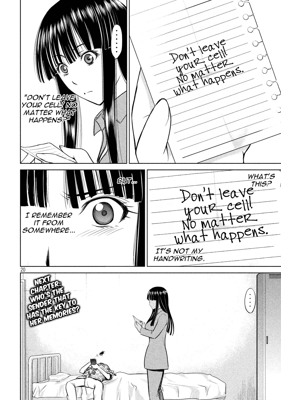 Satanofani Chapter 8 page 20 - Chapter 8: The Truth Behind Haguro