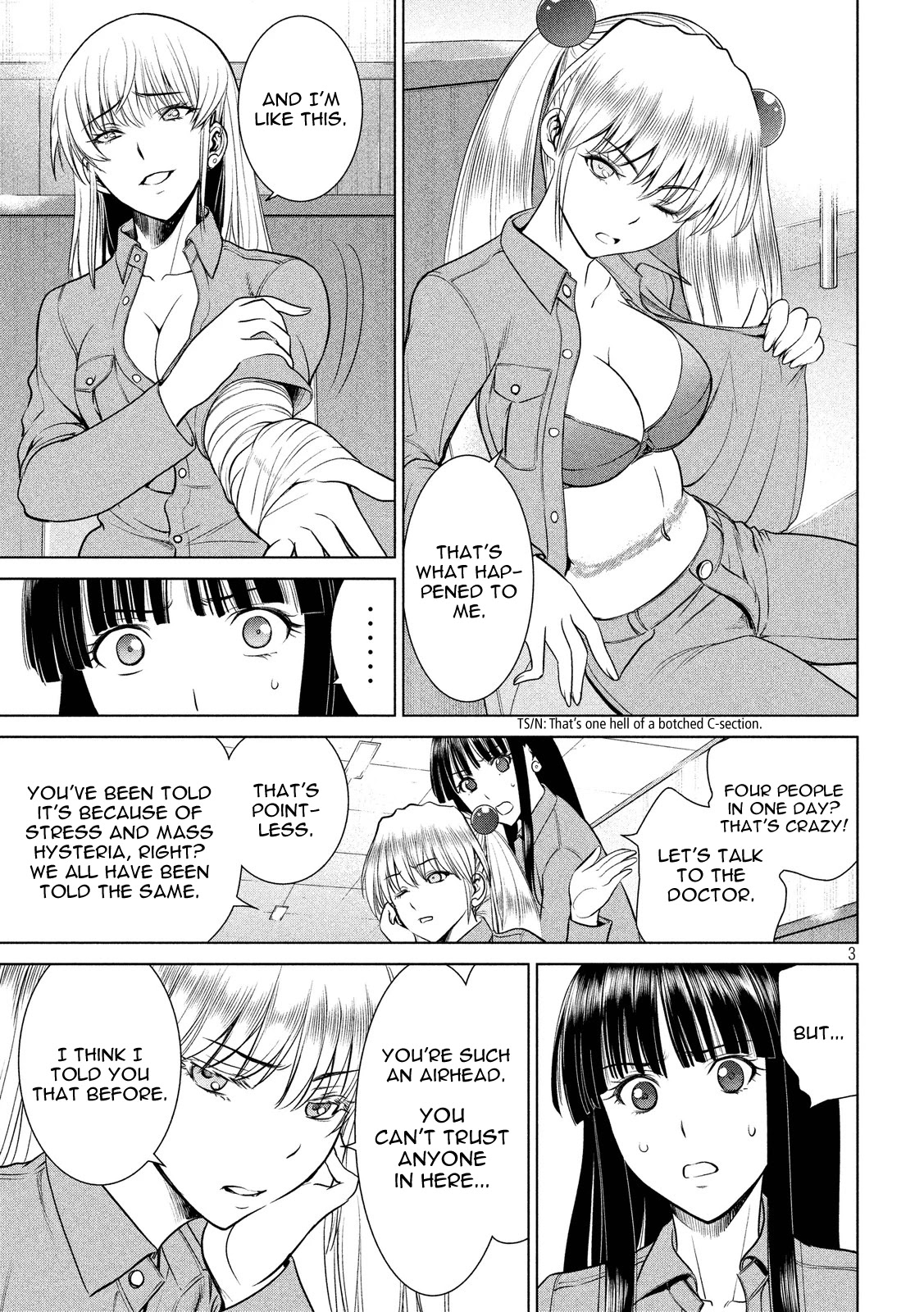 Satanofani Chapter 8 page 3 - Chapter 8: The Truth Behind Haguro