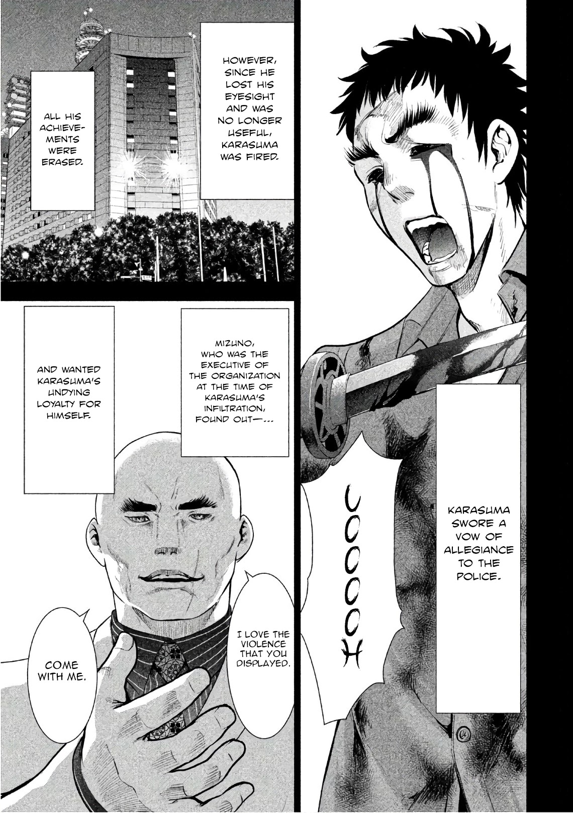Satanofani Chapter 81 page 11 - Chapter 81: Karasuma's Loyalty