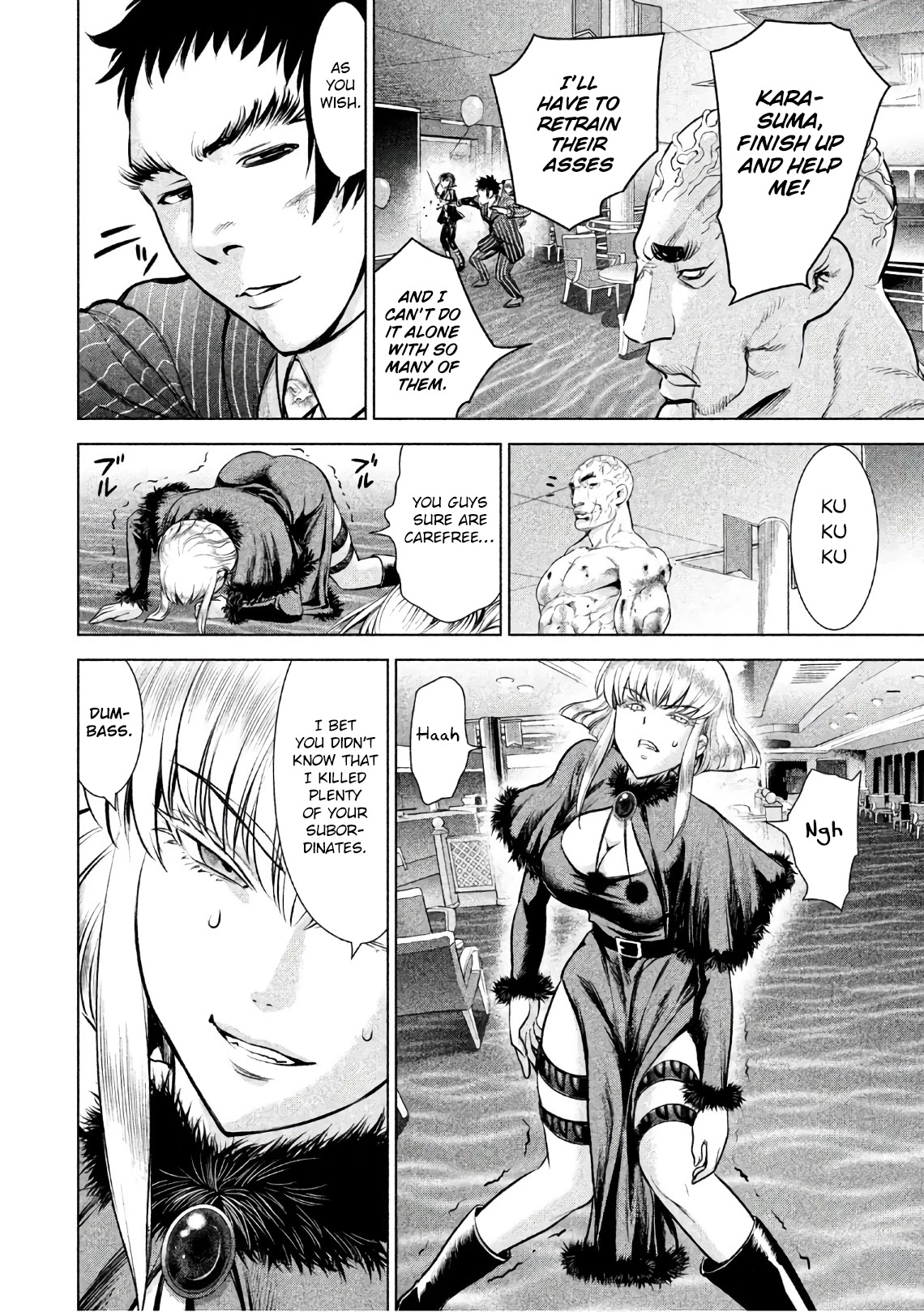 Satanofani Chapter 83 page 8 - Chapter 83: 5th Level Judo