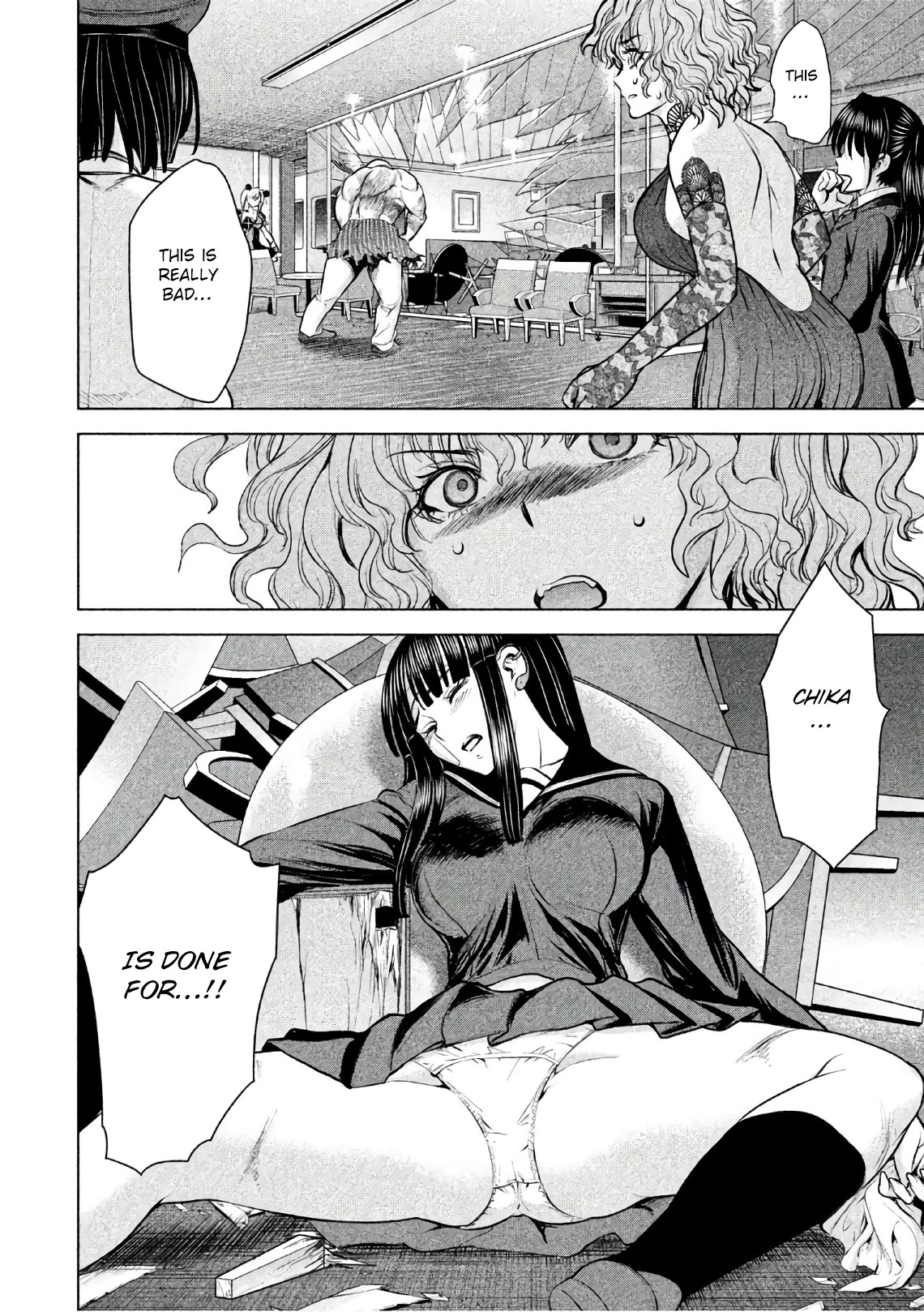Satanofani Chapter 88 page 4 - Chapter 88: Airborne Battle