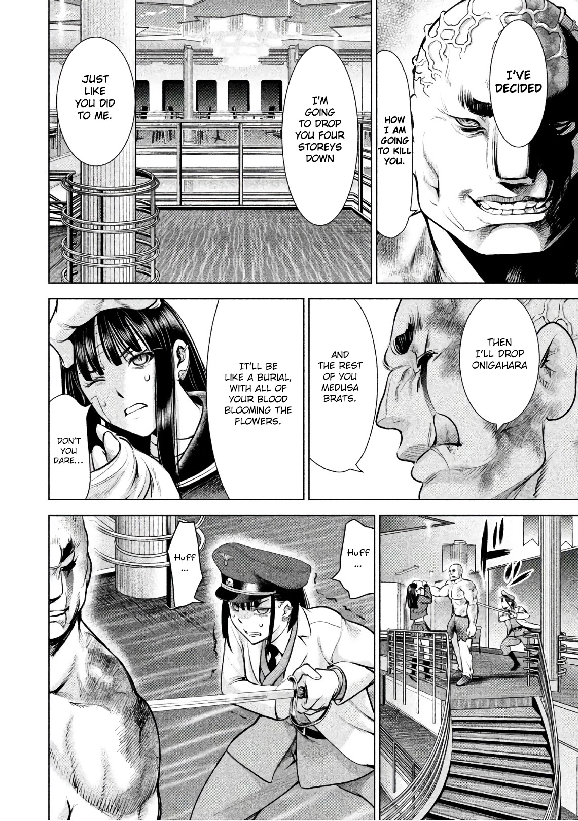 Satanofani Chapter 88 page 8 - Chapter 88: Airborne Battle