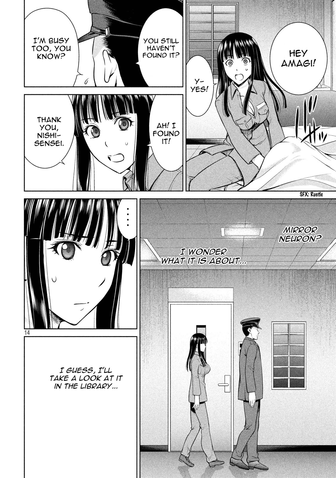 Satanofani Chapter 9 page 14 - Chapter 9: Keyword