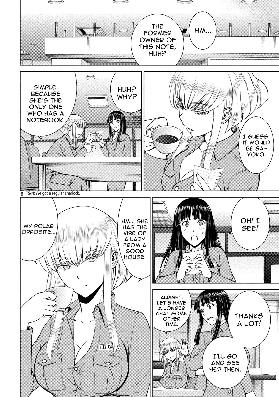 Satanofani Chapter 9 page 8 - Chapter 9: Keyword