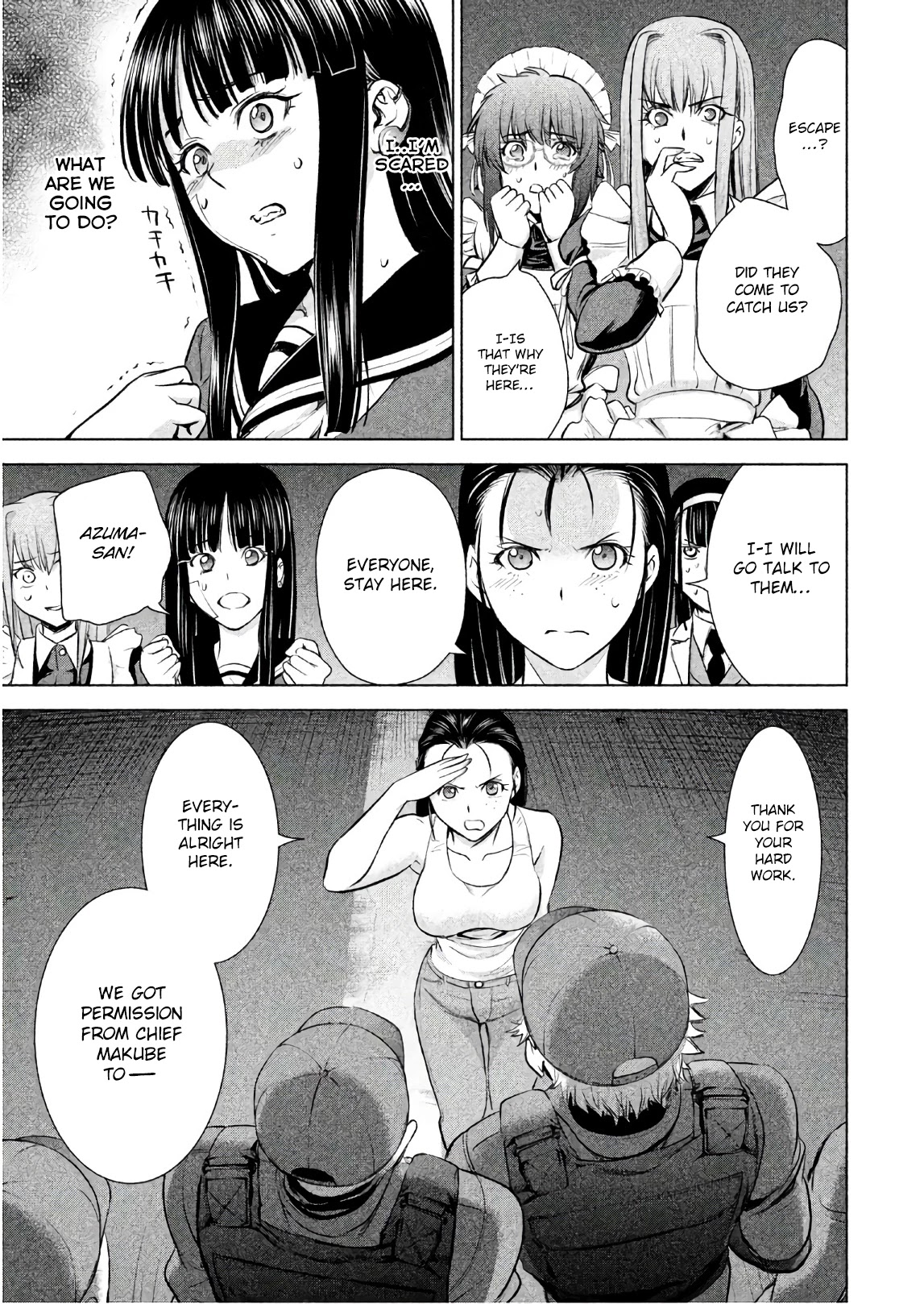 Satanofani Chapter 96 page 10 - Chapter 96: Haguro Special Task Force