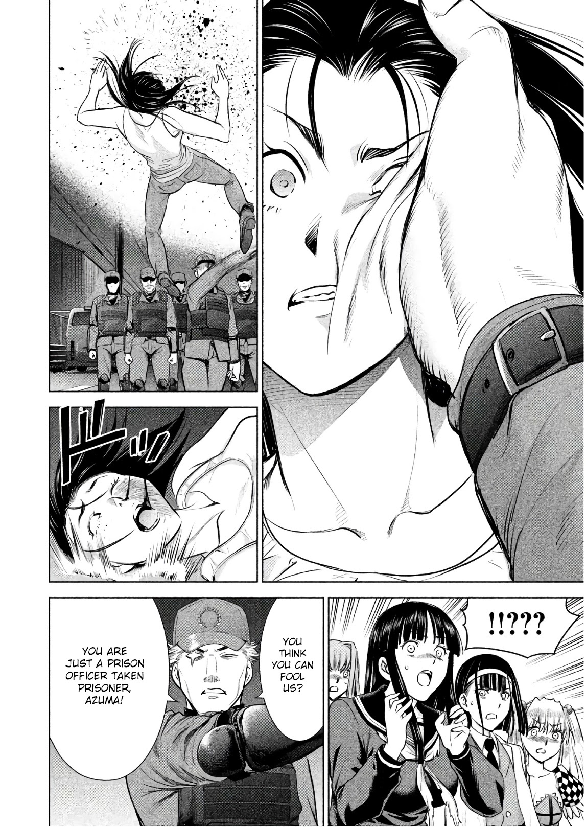 Satanofani Chapter 96 page 11 - Chapter 96: Haguro Special Task Force