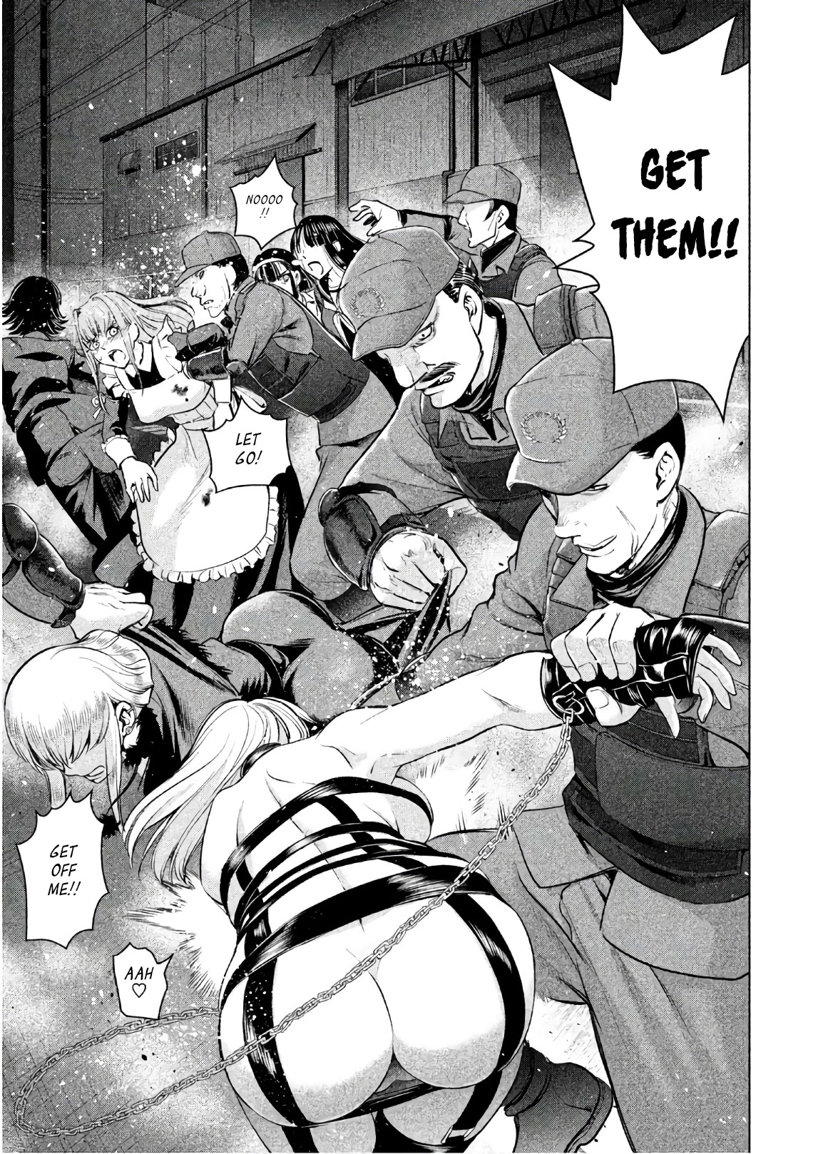 Satanofani Chapter 96 page 12 - Chapter 96: Haguro Special Task Force