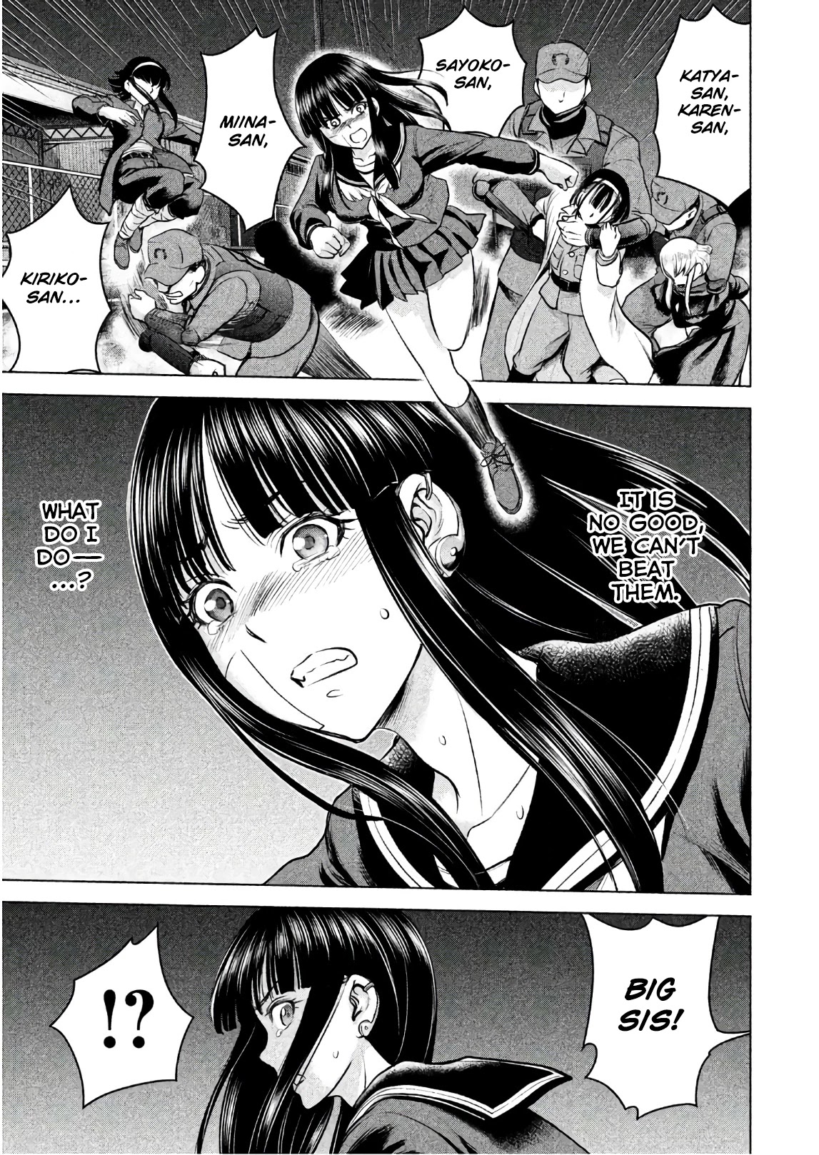 Satanofani Chapter 96 page 14 - Chapter 96: Haguro Special Task Force