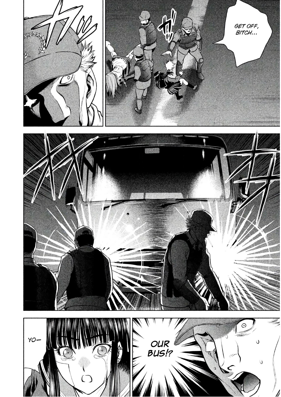 Satanofani Chapter 96 page 17 - Chapter 96: Haguro Special Task Force