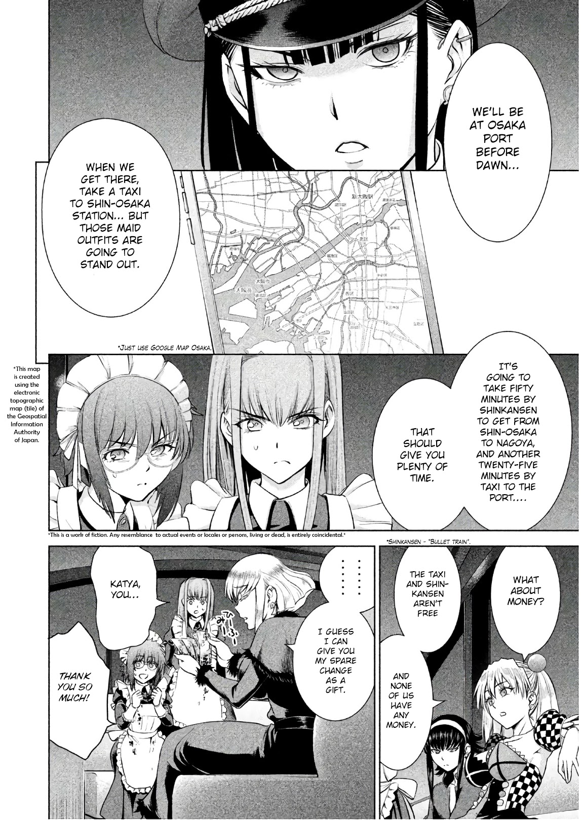Satanofani Chapter 96 page 3 - Chapter 96: Haguro Special Task Force