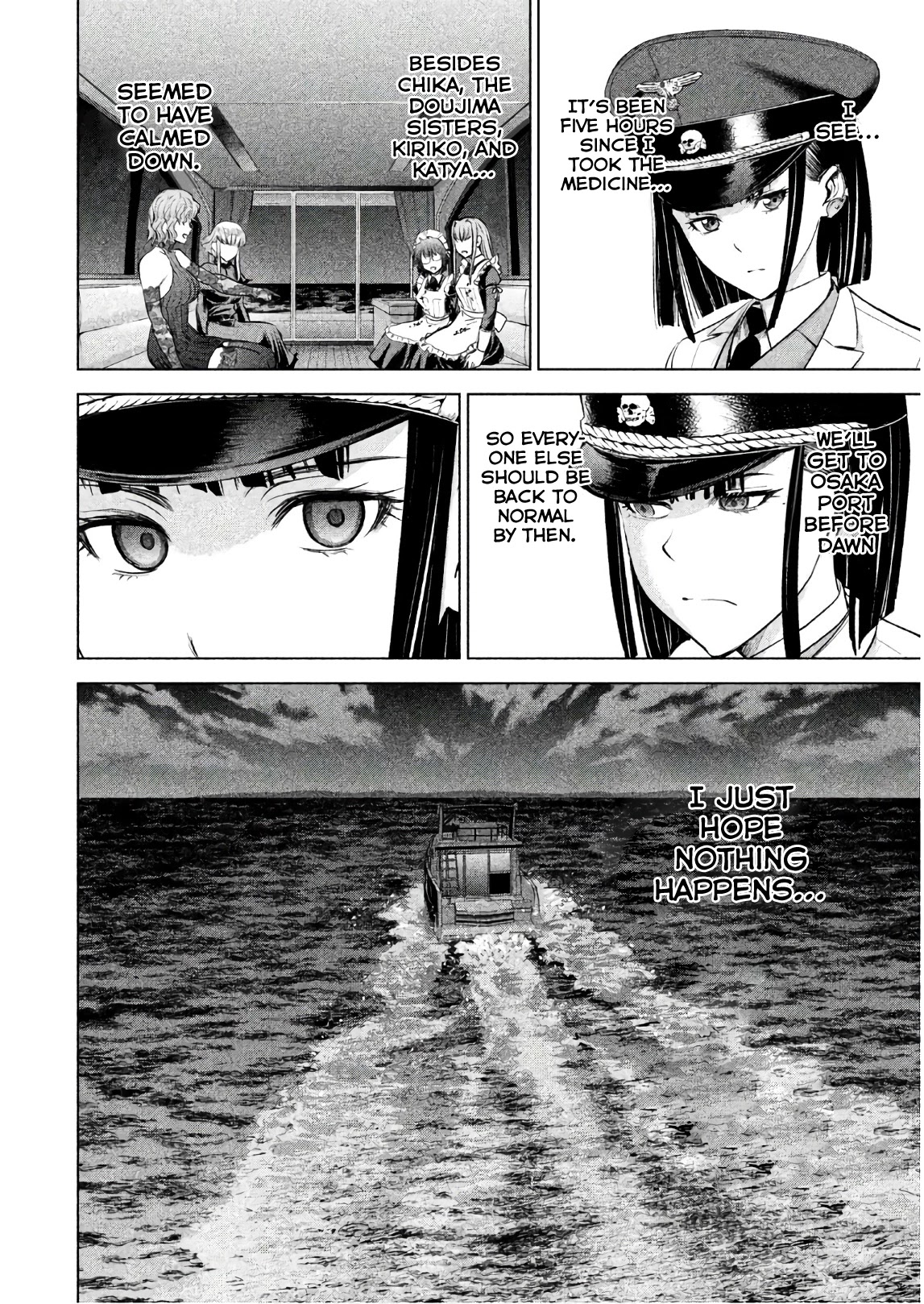 Satanofani Chapter 96 page 5 - Chapter 96: Haguro Special Task Force
