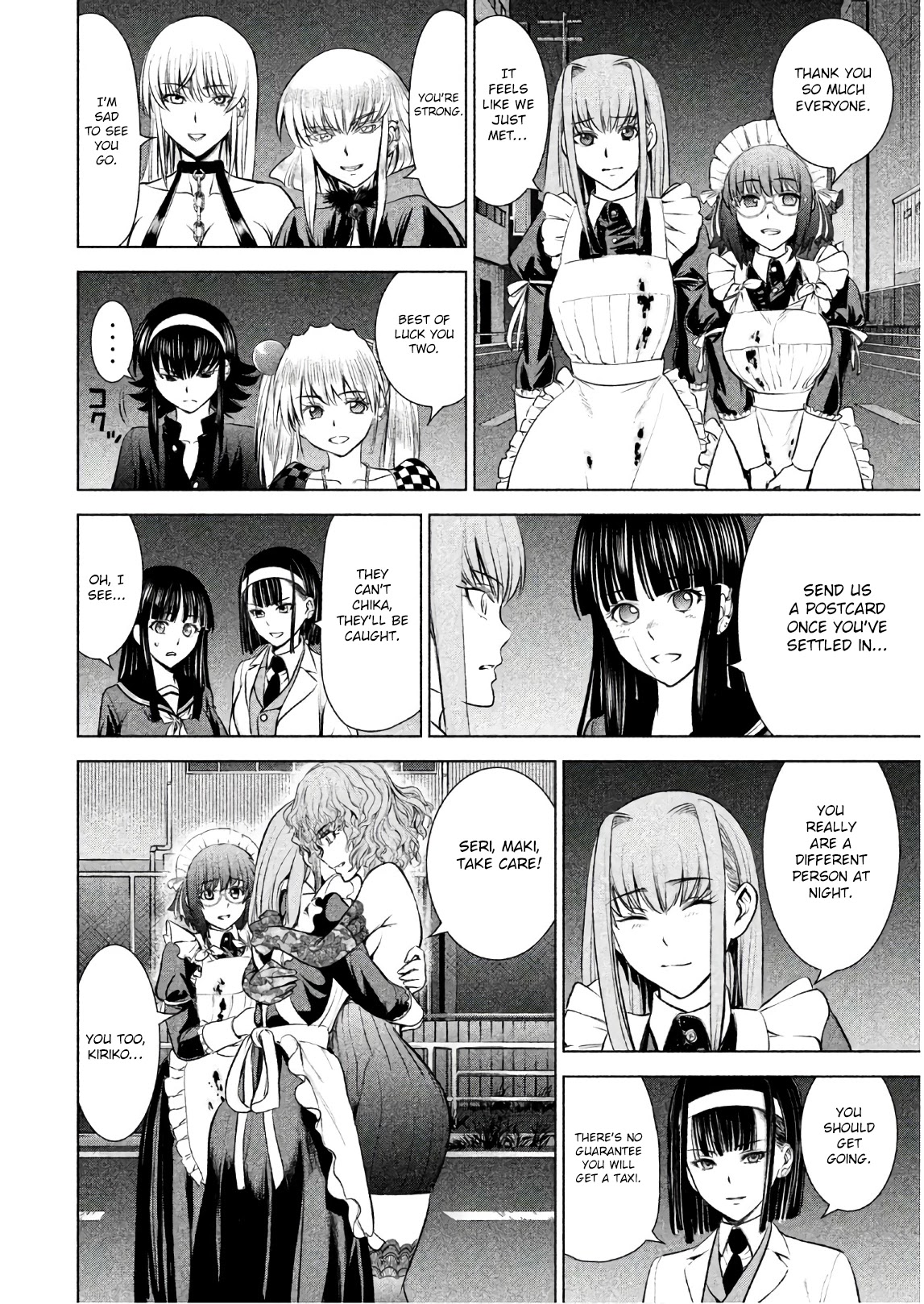 Satanofani Chapter 96 page 7 - Chapter 96: Haguro Special Task Force
