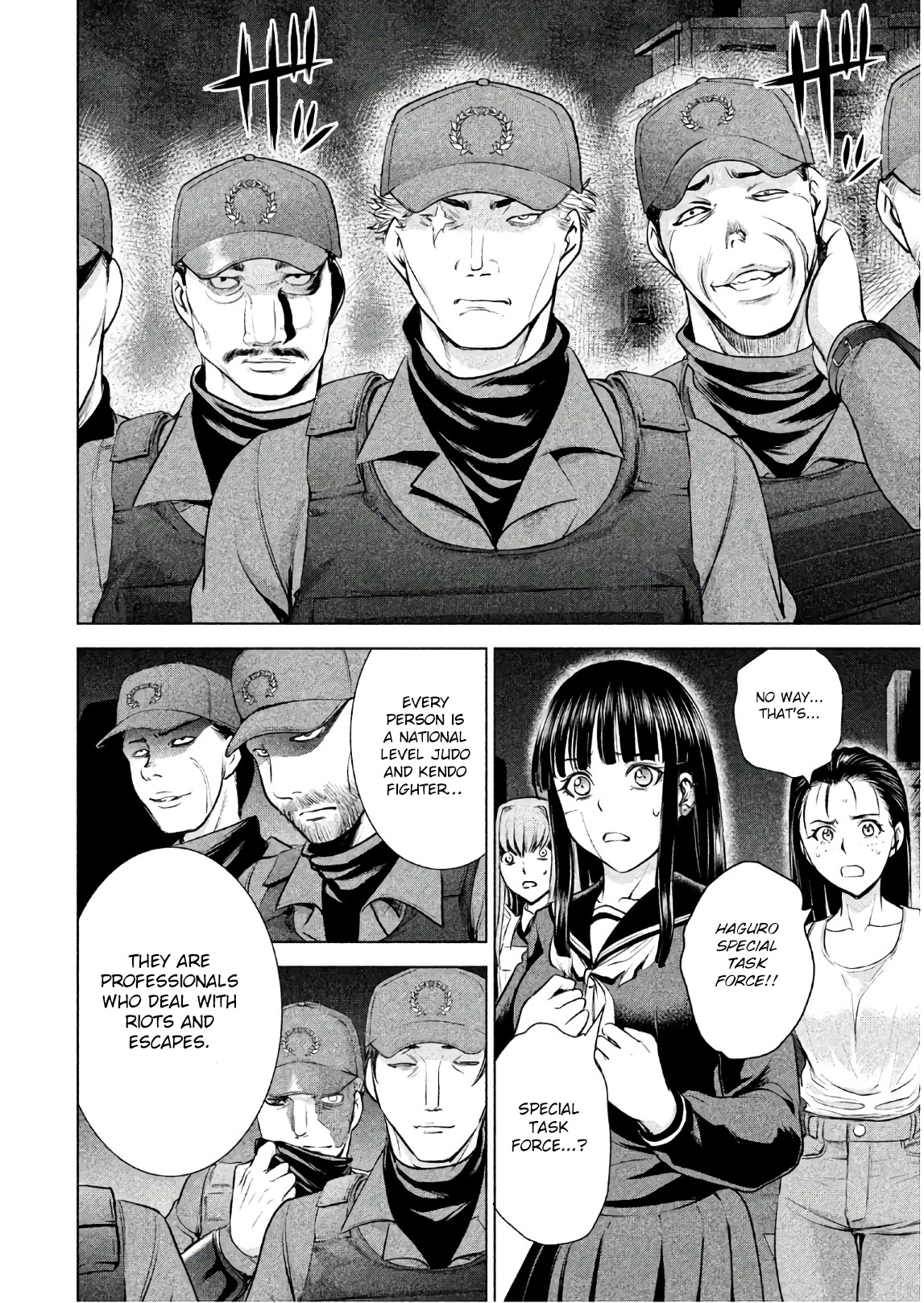 Satanofani Chapter 96 page 9 - Chapter 96: Haguro Special Task Force