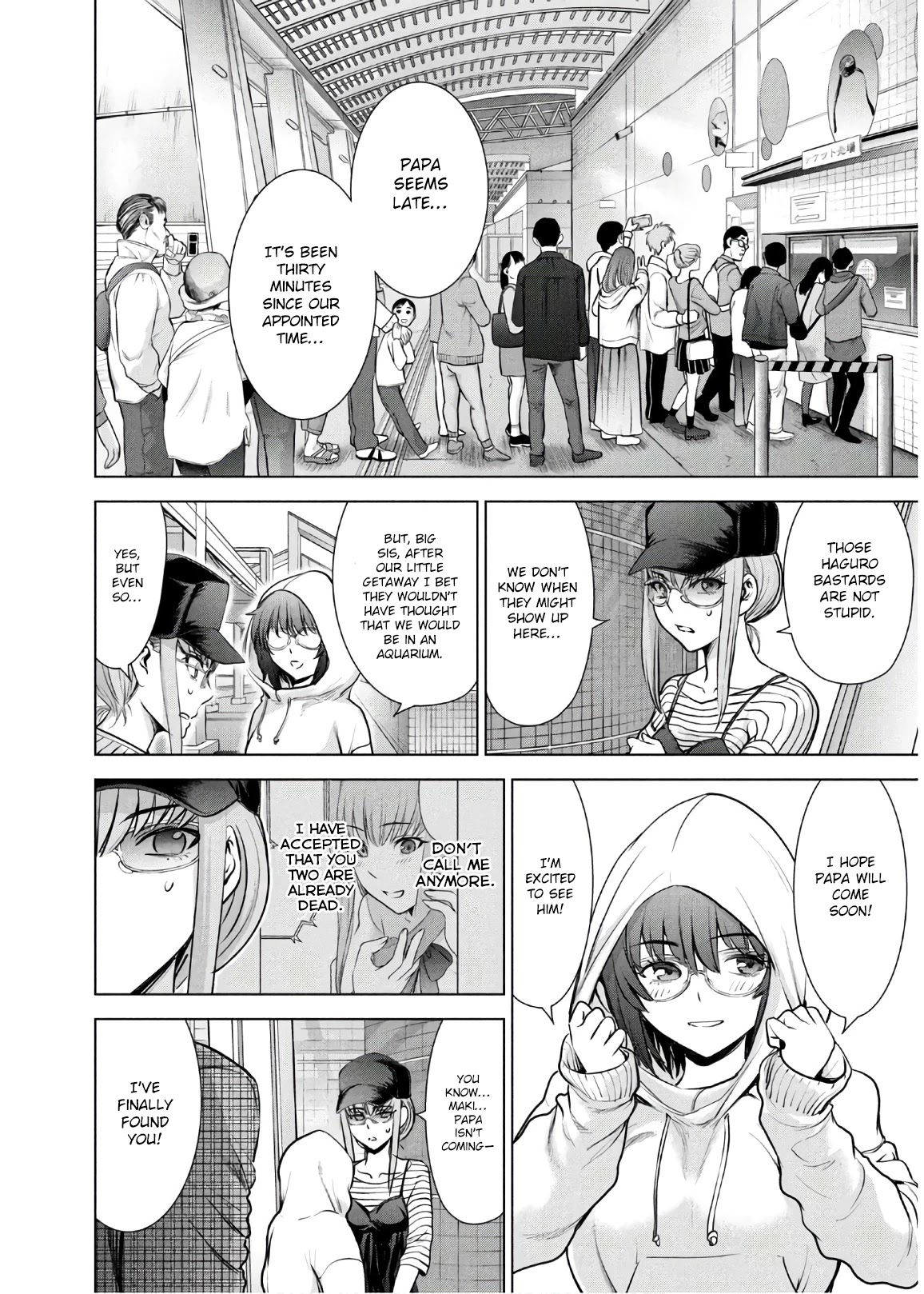 Satanofani Chapter 98 page 9 - Chapter 98: Aquarium
