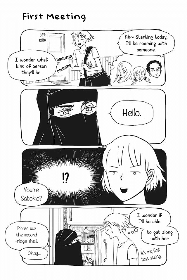 Satoko & Nada Chapter 1 page 1 - Chapter 1: First Meeting