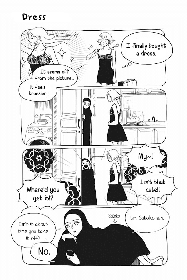 Satoko & Nada Chapter 10 page 1 - Chapter 10: Dress