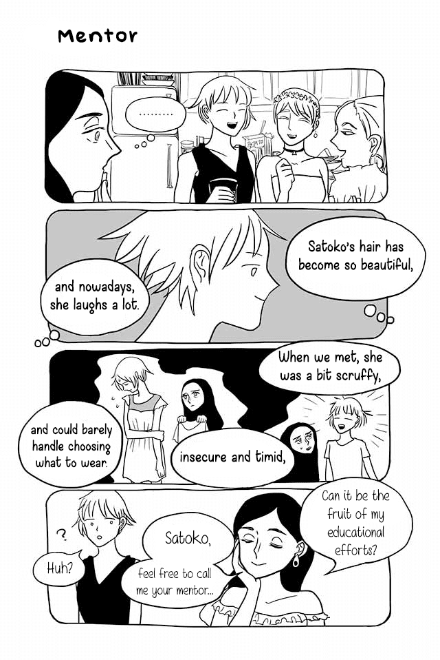 Satoko & Nada Chapter 100 page 1 - Chapter 100: Mentor