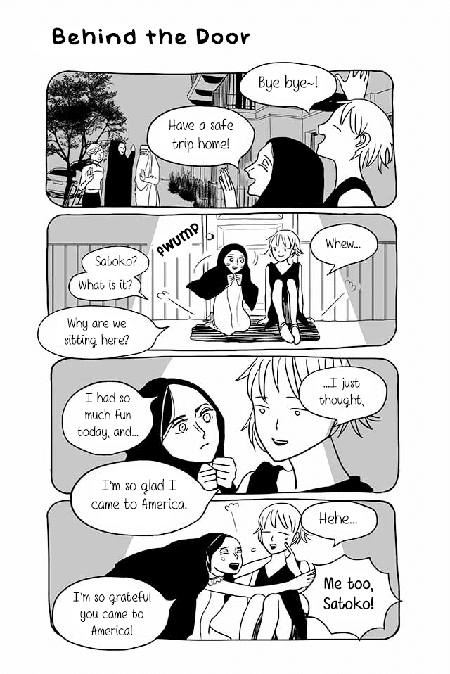 Satoko & Nada Chapter 101 page 1 - Chapter 101: Behind the Door