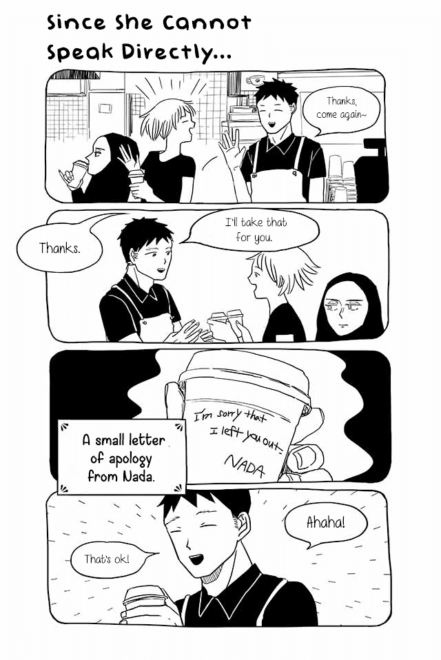 Satoko & Nada Chapter 103 page 1 - Chapter 103: Since she Cannot Speak Directly