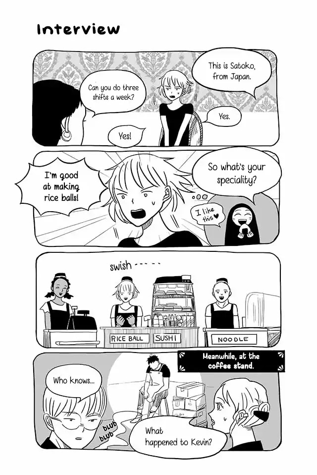 Satoko & Nada Chapter 105 page 1 - Chapter 105: Interview