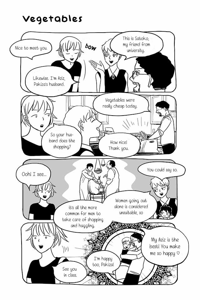 Satoko & Nada Chapter 119 page 1 - Chapter 119: Vegetables