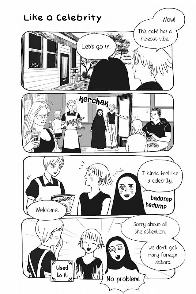 Satoko & Nada Chapter 12 page 1 - Chapter 12: Like a Celebrity