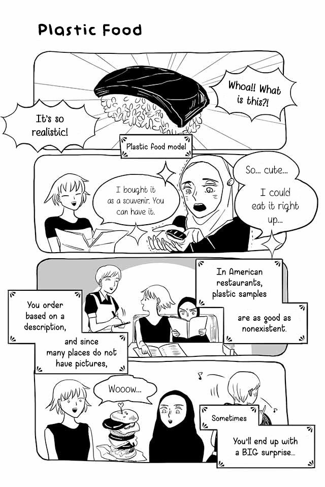Satoko & Nada Chapter 123 page 1 - Chapter 123: Plastic Food