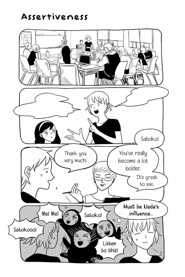 Satoko & Nada Chapter 124 page 1 - Chapter 124: Assertiveness