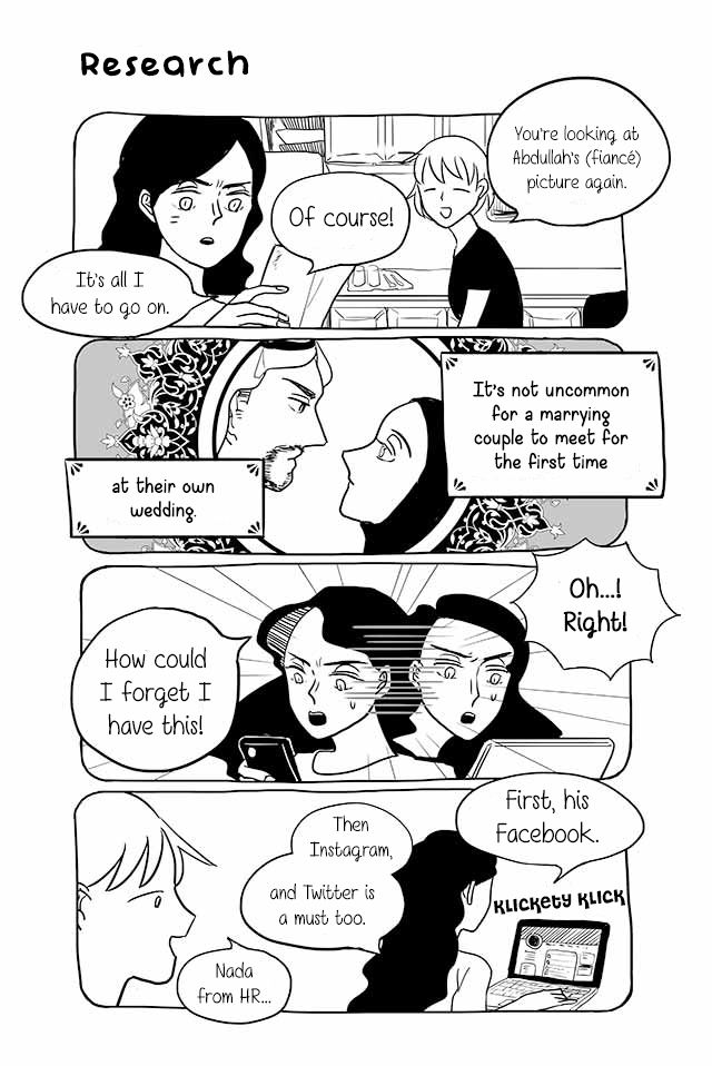 Satoko & Nada Chapter 126 page 1 - Chapter 126: Research