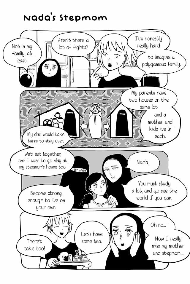 Satoko & Nada Chapter 130 page 1 - Chapter 130: Nada's Stepmom