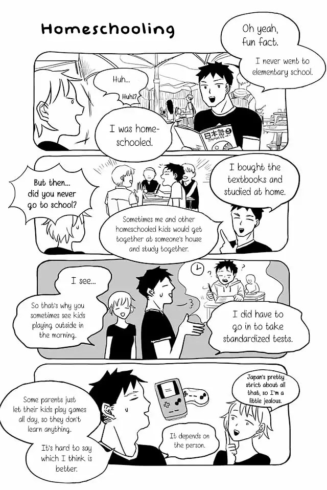 Satoko & Nada Chapter 148 page 1 - Chapter 148: Homeschooling