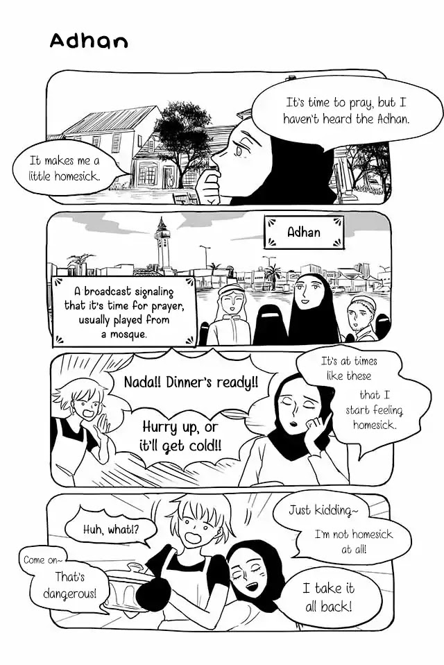Satoko & Nada Chapter 151 page 1 - Chapter 151: Adhan