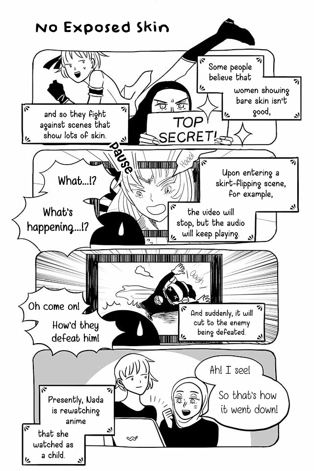 Satoko & Nada Chapter 155 page 1 - Chapter 155: No Exposed Skin
