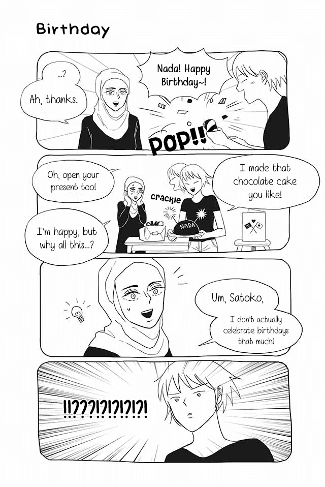 Satoko & Nada Chapter 16 page 1 - Chapter 16: Birthday