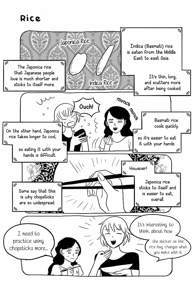 Satoko & Nada Chapter 161 page 1 - Chapter 161: Rice