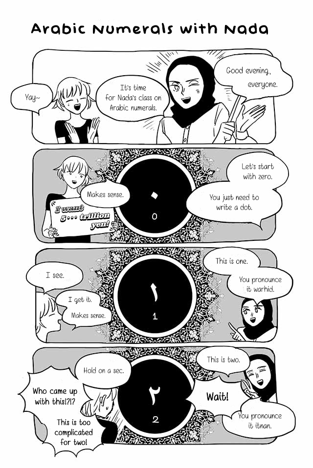 Satoko & Nada Chapter 164 page 1 - Chapter 164: Arabic Numerals with Nada