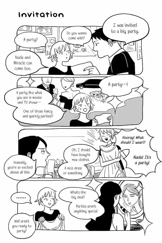 Satoko & Nada Chapter 167 page 1 - Chapter 167: Invitation
